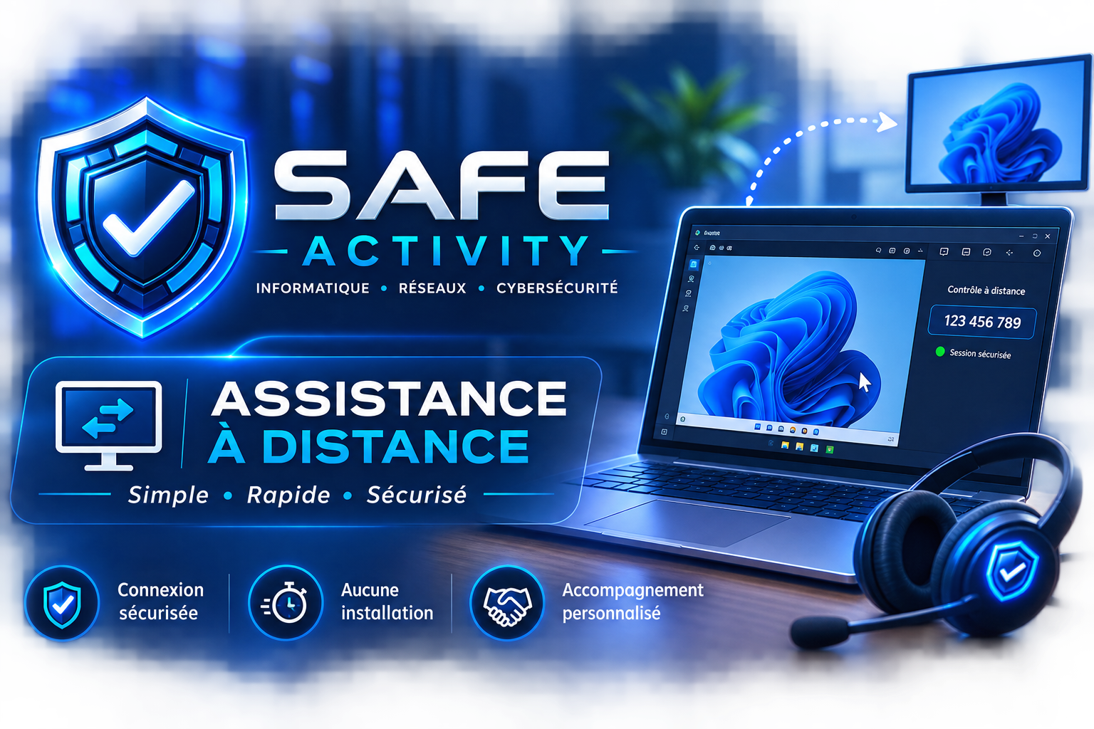 Safe Activity — Assistance à distance